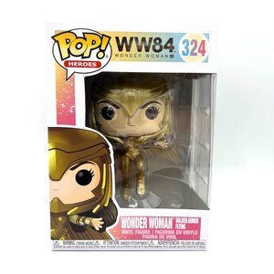 Funko Pop! Heroes Wonder Woman #324 Golden Armor Flying